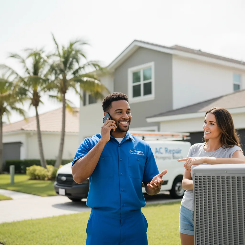 AC Repair Pompano Beach customer support in Lakebay